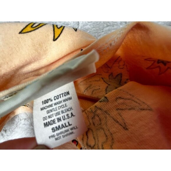 CC Tess Womens Scoop Neck Pineapple Print Sleeveless Maxi Tank Dress Small Peach - Picture 4 of 9